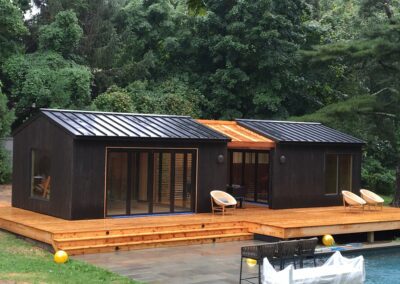 Matte Black Aluminum Roof