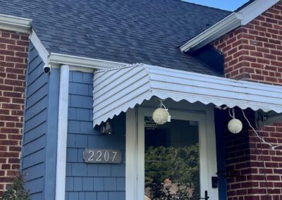 Roof and Scallop Siding